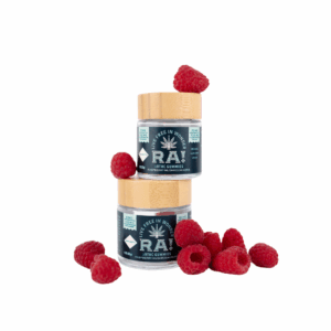 Raspberry Mushroom Hero THC Gummies