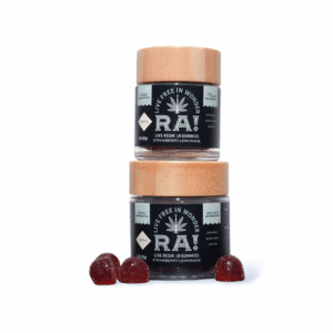 Strawberry Lemonade Live Resin THC Gummies