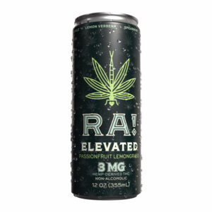 Elevated Sparkling Passionfruit Lemongrass Beverage